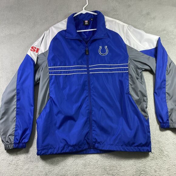 Reebok Other - Indianapolis Colts Jacket Adult Large Blue Sports Illustrated NFL Team Apparel